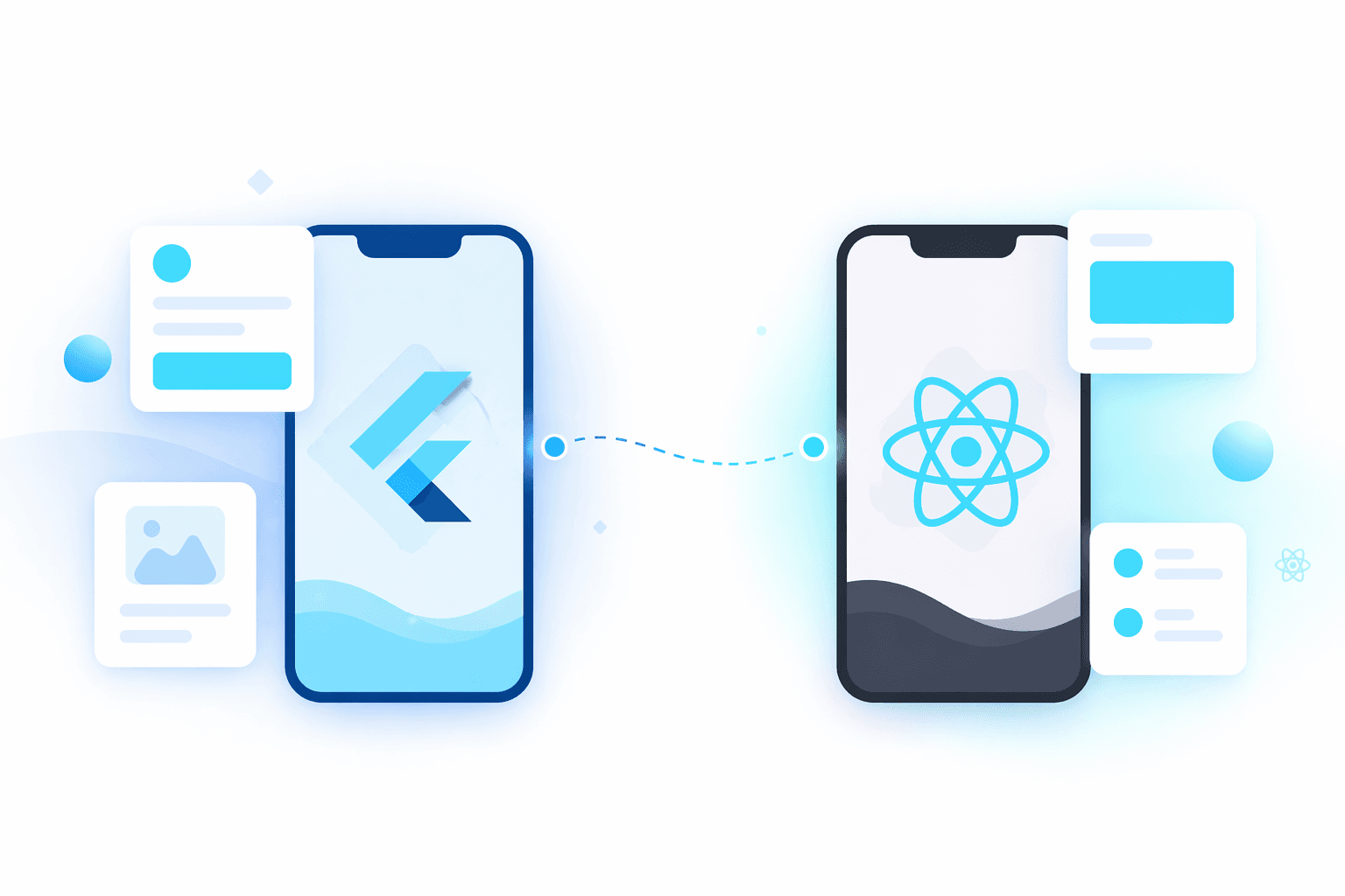 Flutter vs React Native en 2026: qué elegir para tu app y por qué