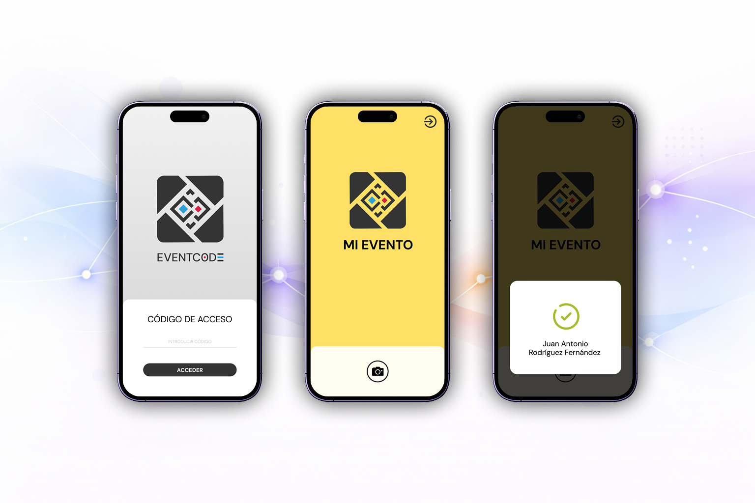App de control de acceso para eventos